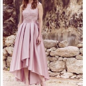 NWT David's Bridal Ignite Dress in Shell